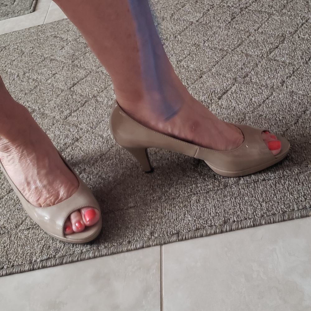 Nude heels